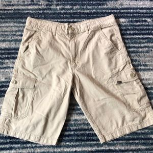 Mens Vans beige Cargo Shorts 34